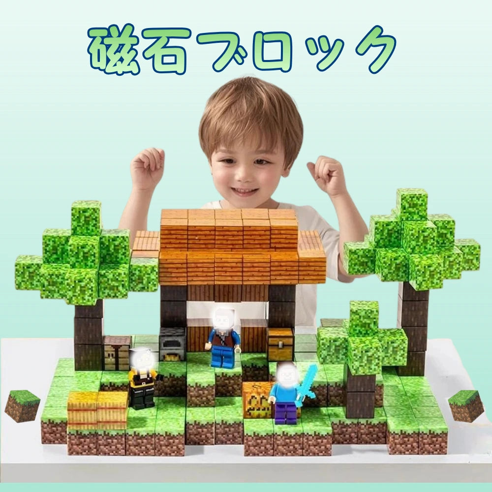 【★価格挑戦中】磁石ブロック™|SNSで話題沸騰中