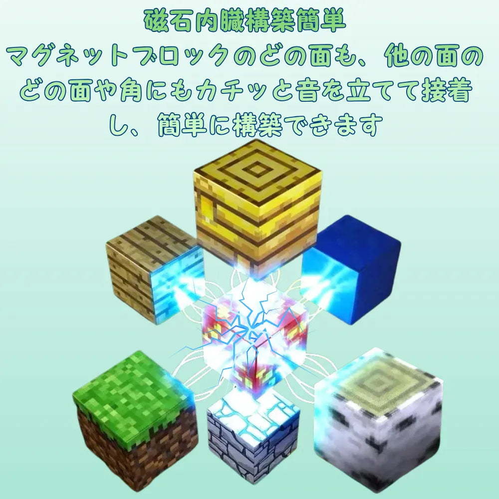 【★価格挑戦中】磁石ブロック™｜SNSで話題沸騰中