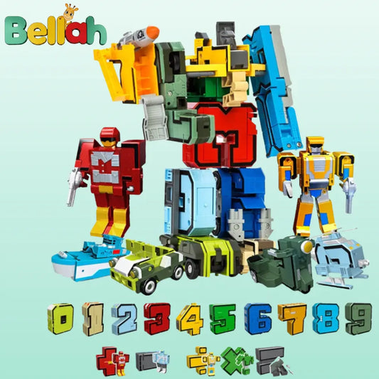 数字レンジャー™ 15個セット【変形ロボットシリーズ】